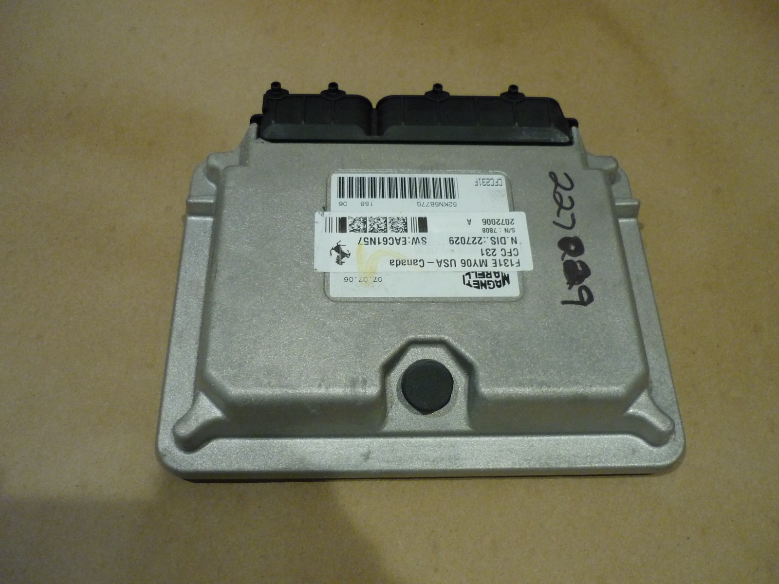 Ferrari F430 - Gearbox Control Unit/ECU - P/N 227029