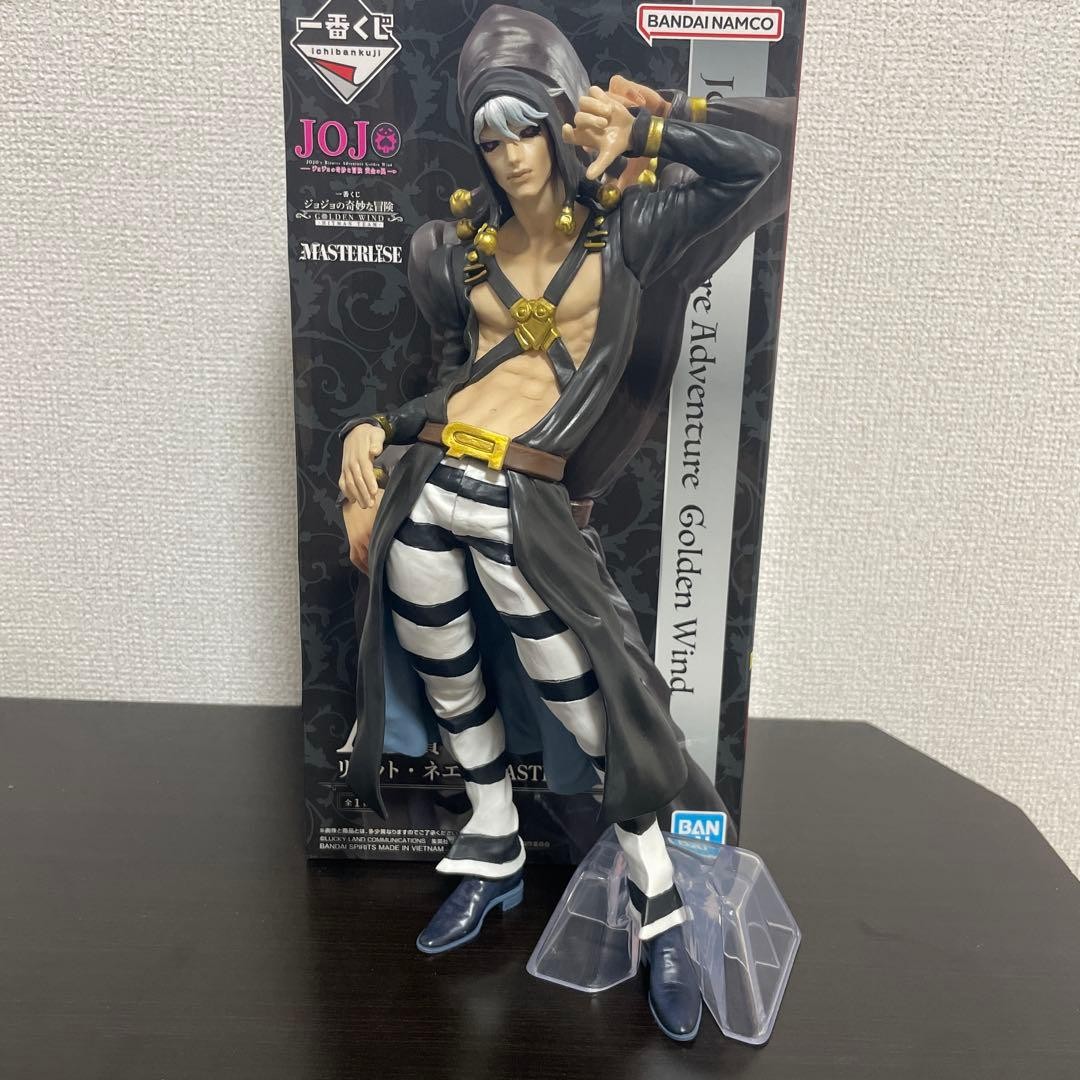【せんちゃん専用】18ポッジョロッソ3本15ジュストディノートリトゥアリータ USED] Ichiban Kuji JoJo's Bizarre Adventure GOLDEN WIND A Risotto