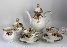 Wunsiedel Retsch Bavaria - Kaffeekern ( Mokka ) Mokkaservice für 2 Pers. 7 tlg.