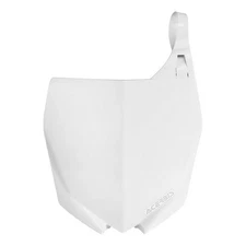 Acerbis Front Number Plate White For Yamaha YZ450F 2010-2017