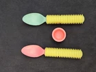 Vintage 1986 Barbie Doll Ice Cream Shoppe Spoons Seats Replacement Parts