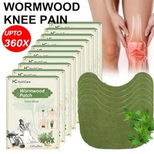 12-360X Herbal Knee Patch Wormwood Plaster for Knee Support  Muscle Pain Relief