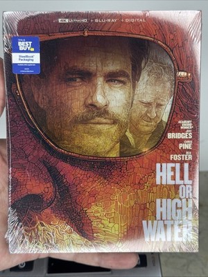 Hell or High Water Steelbook (4K+Blu-ray+Digital) NEW (Sealed)- Box SHIPPING