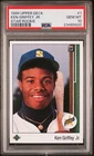 Upper Deck 1989 Ken Griffey Jr. Star Rookie #1 PSA 10 Seattle Mariners Baseball