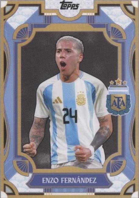 2024-25 Topps Argentina Team Set - Enzo Fernandez #31 for sale | eBay
