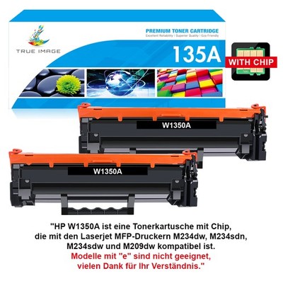 Toner Kompatibler für HP 135A 135X Laserjet M207d M207dw M208d M209dw MIT CHIP