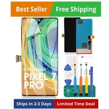OLED for Google Pixel 7 Pro 6.7" Display Screen Frame Fingerprint Cable Transf