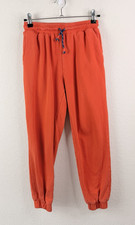 Mini Boden Jogger Sweatpants Kids 11Y Orange Terry Pull On Pants Comfy Outdoor