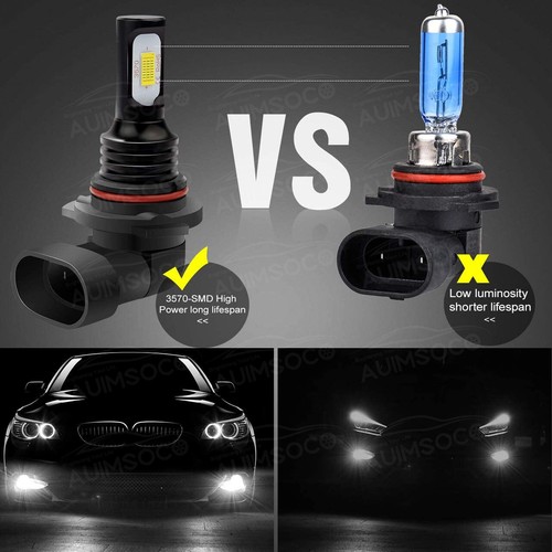 Faros LED + bombillas antiniebla para Chevy Silverado 1500 2500HD para 2004 2005 2006 - Imagen 8 de 12