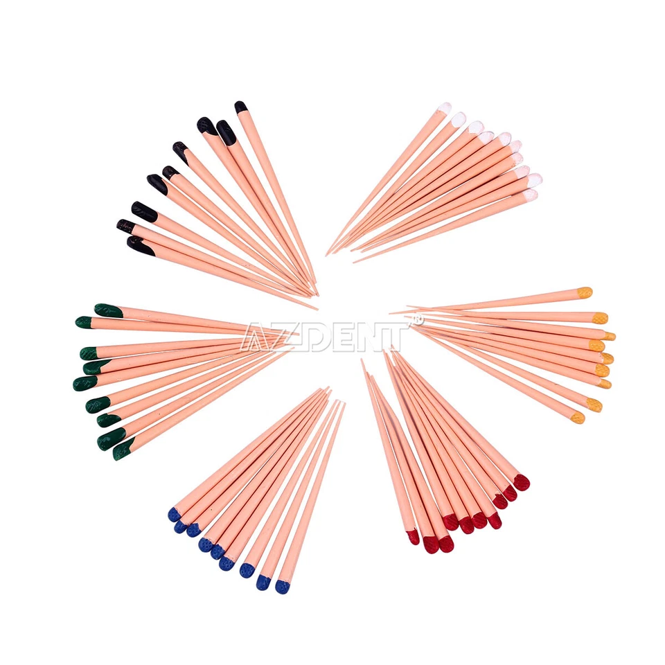 AZDENT Dental Absorbent Paper Points Taper 02 04 06 Endodontics Root Canal Clean - Image 3 of 3