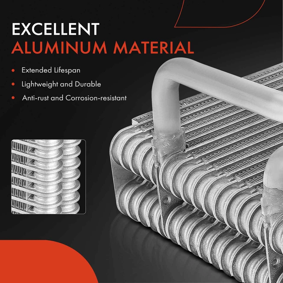 Núcleo evaporador de CA de aluminio para Subaru Outback Legacy 2000-2004 Baja 2003-2006 Foto 3 de 4