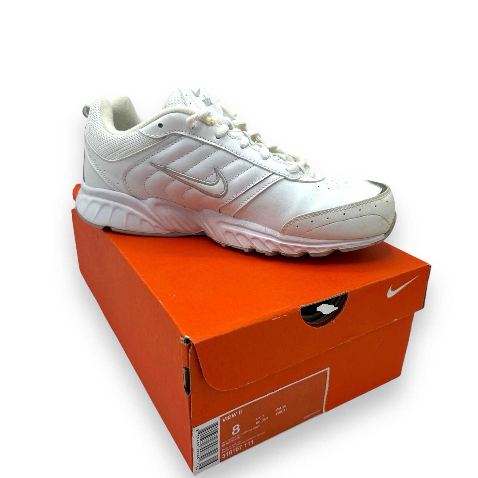 SAOLA Scarpa da passeggio Nike Rolling Rail in pelle 318167 111 da uomo taglia 8