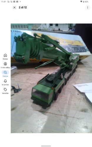Conrad 1:50 LTM 1300/1 Liebherr Mobile Crane James Jack Color Art 2097/0 - Foto 2 di 12