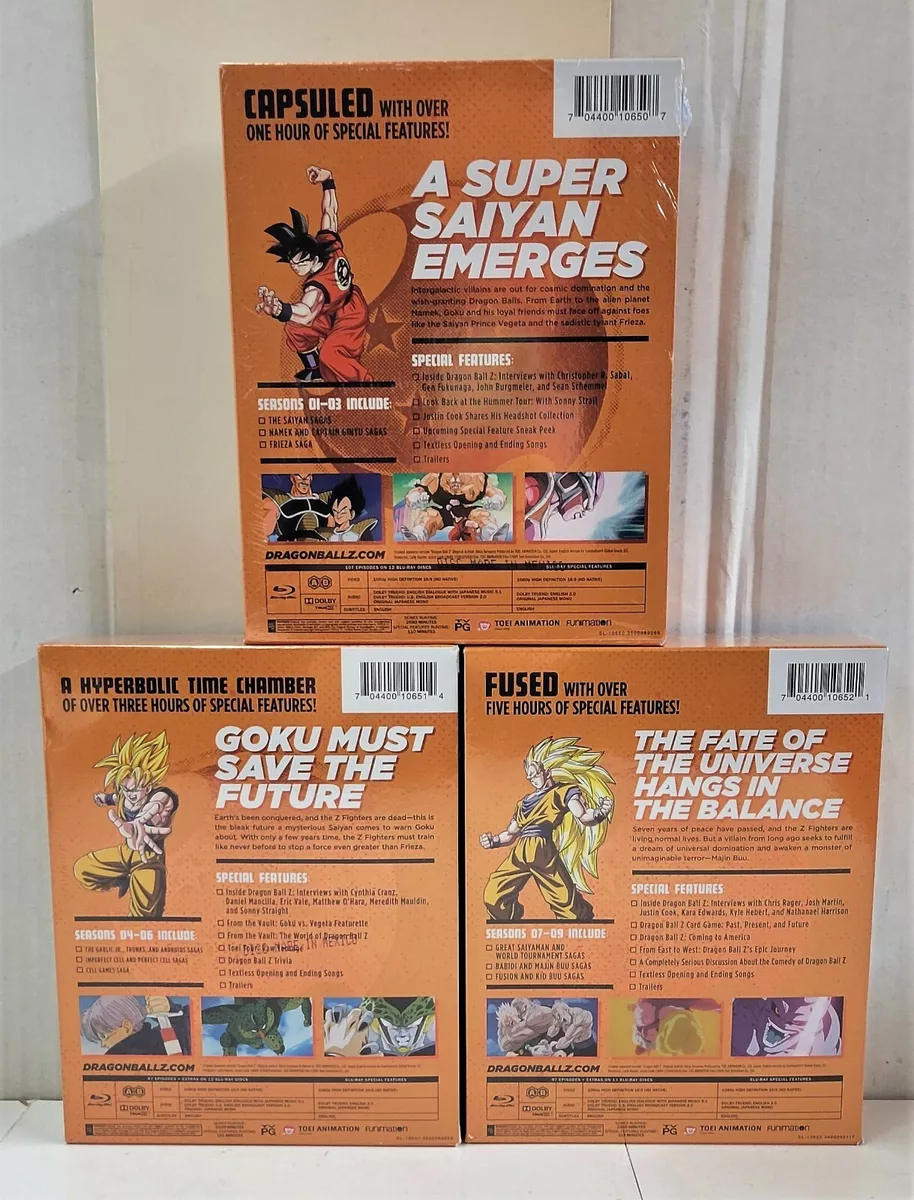 Dragonball Z Complete Series Seasons 1-9 Exclusive DVD Box Set