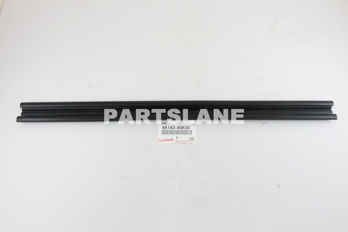 Toyota Land Cruiser OEM Genuine Front Lower Door Glass Run 68143