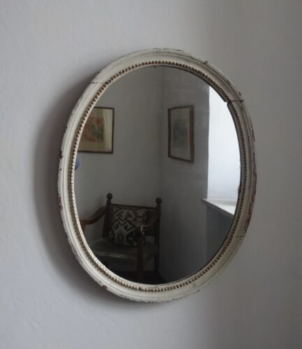 Barock Spiegel, 50 x 60 cm, Holzrahmen gefasst - Bild 1 von 2