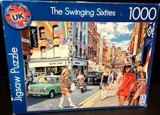 FX Schmid 1000pc The Swinging Sixties 2015 Trevor Mitchell Jigsaw puzzle