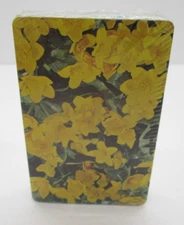 New & Sealed VTG Western Publishing Company Playing Card Deck Floral Flowers