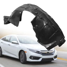 Front RH Passenger Right Side Fender Liner For 2016-2018 Honda Civic Sedan Coupe