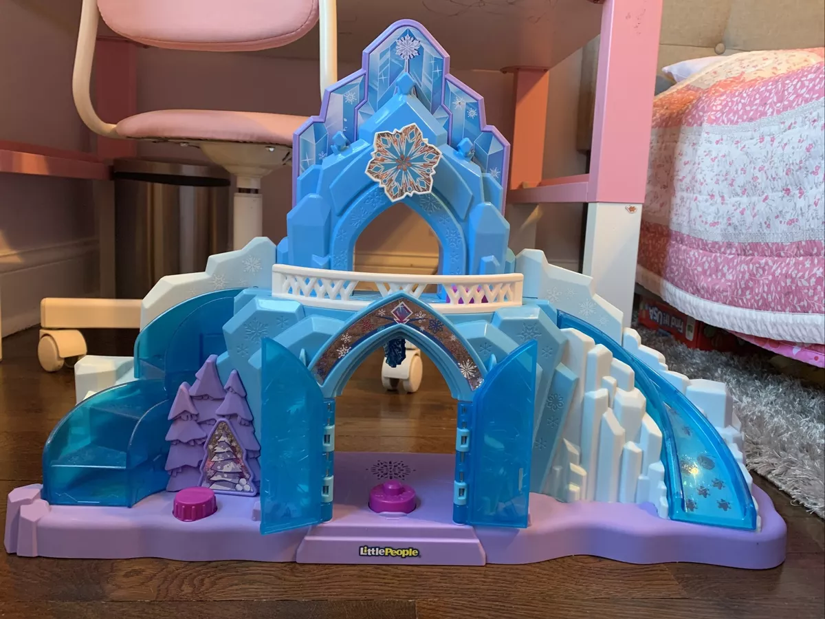 Fisher Price Little People Disney Frozen Elsa's Ice Palace Castle Playset Toy