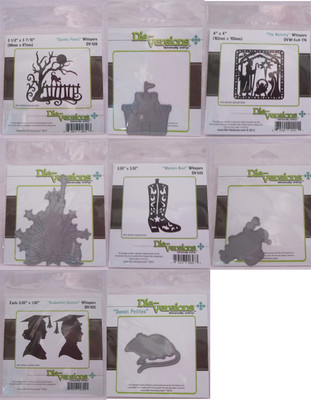 Die-Versions RETIRED Cutting DIES U Pick Design New Never Used No Longer Made