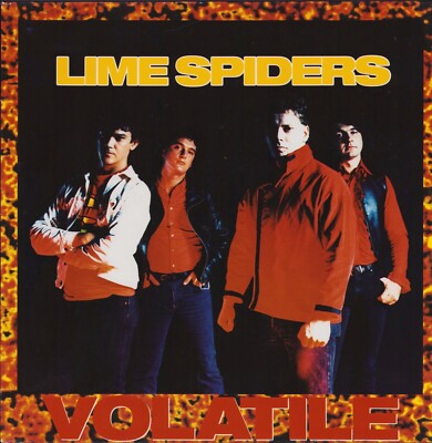 Lime Spiders - Volatile (Vinyl LP - DE 1988)