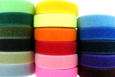 3/4'' Colored Hook and Loop Closure Sew-On Style 2 Yards 17 Colors