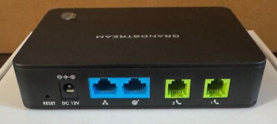 GRANDSTREAM HT812 | ANALOG-ADAPTER | 2 ANALOG-PORTS (FXS) | 2 LAN