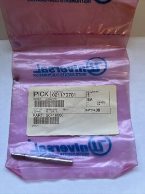 20416000 SHAFT Universal Instruments Genuine Replacement Parts