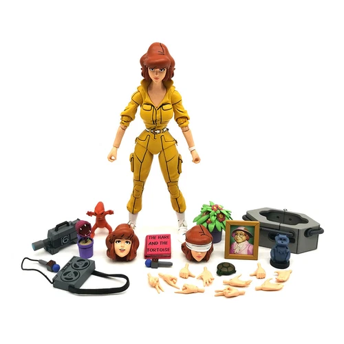 NECA April O'Neil Ultimate Teenage Mutant Ninja Turtles 18 cm große Action-Figur - Picture 8 of 17
