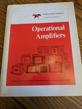 OPERATIONAL AMPLIFIERS TRANSCONDUCTORS ELECTRONICS RARE VTG MANUAL