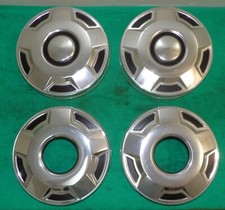 1977-1991 Ford F150 4/W/D Bronco NOS 4x4 DOG DISH WHEEL COVERS HUB CAPS SET