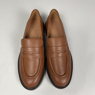 Madewell The Vernon Penny Loafer Dried Maple Womens size 10  display picture 3
