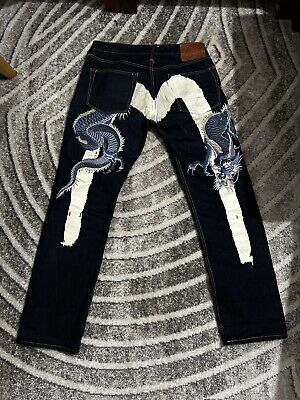 Evisu dragon daicock jeans 31x34 2008 fit | eBay Evisu dragon daicock jeans 31x34 2008 fit | eBay