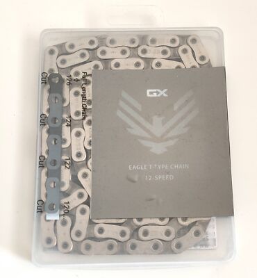 SRAM GX Eagle T-Type Kette 12-fach 126 Glieder | Transmission E-MTB PowerLock