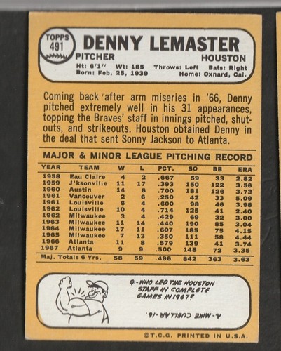 1968 Topps Baseball Cards Scegli una carta a scelta 295-660 EX X-MT 1/25 Set Break - Foto 334 di 490