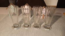 4 Vintage Arienheller-Premium-Mineralwassergläser von Bromioli Rocco