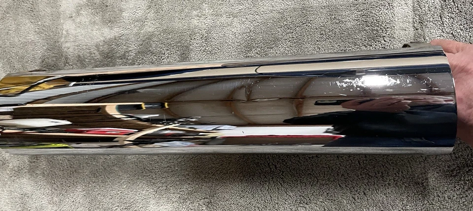 Cubierta silenciador cromada Honda GL1500 Valkyrie de segunda mano (18315-MZ0-003)  Foto 4 de 4