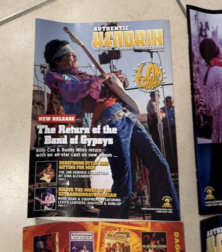 Jimi Hendrix Official Authentic Merchandise Catalogues Catalogs 2000-2007 - Picture 2 of 12