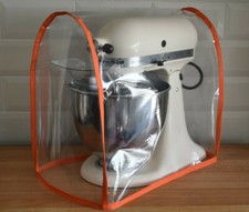 Food Mixer Dust Cover Orange edge for KITCHENAID & Kenwood KMIX (COVER ONLY)