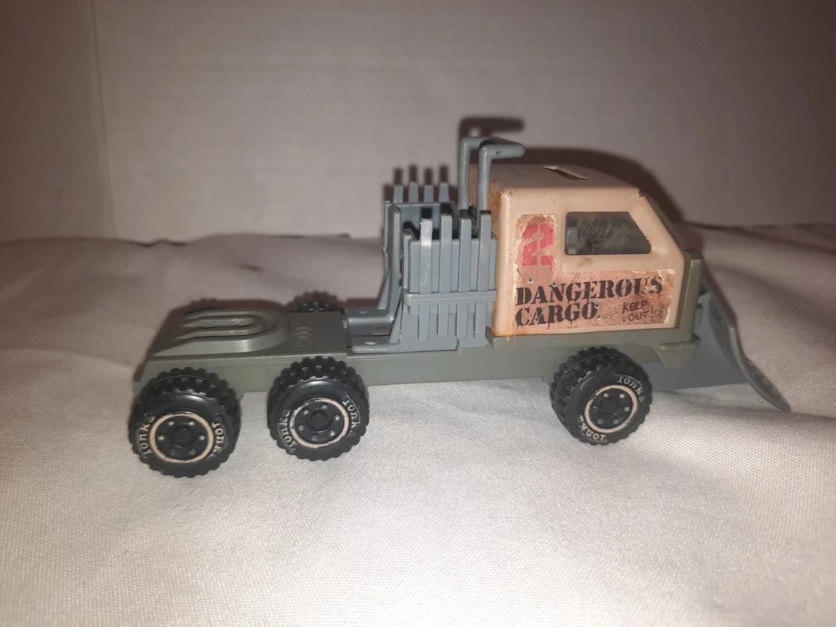 Vintage 1980 Tonka Dangerous Cargo Semi Truck ONLY 6