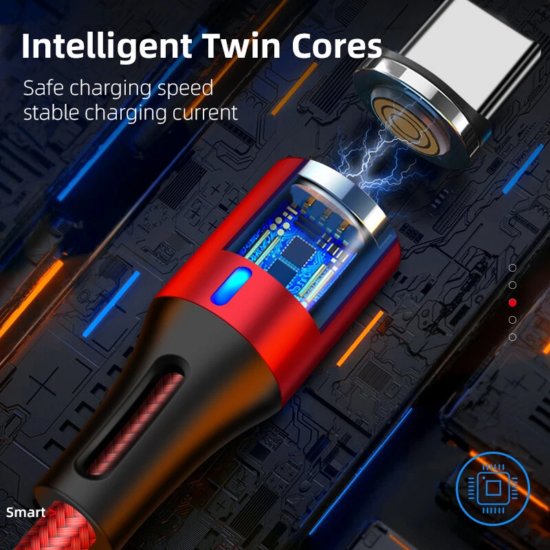 2026 3 in 1 Mobile Phone Magnetic Data and Syn Cable Phone Charger Cable A2P - Image 3 of 4