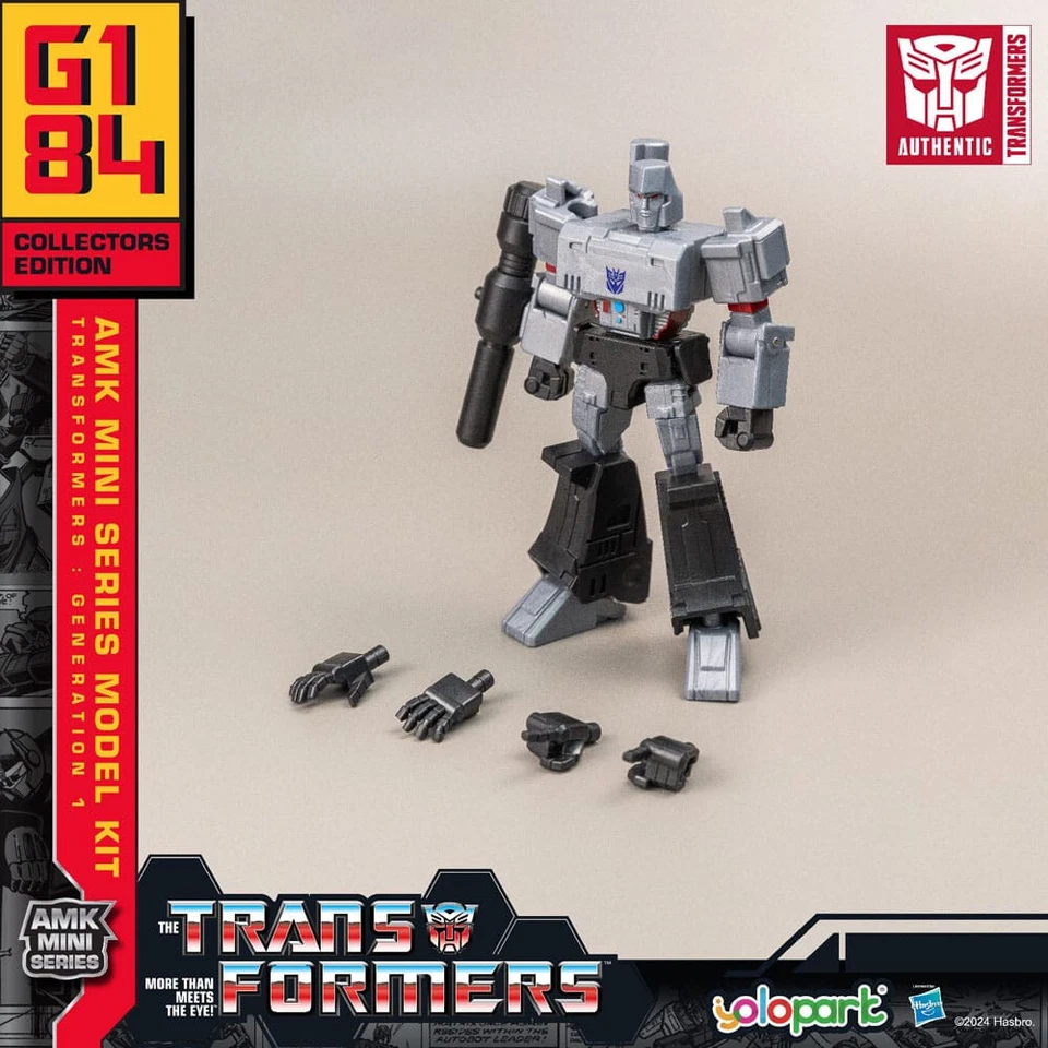 Transformers G1 84 AMK Plastic Model Kit Megatron 12cm Figur Yolopark - Bild 2 von 4
