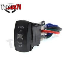 Winch Inout Control Rocker Toggle Switch Fit Jeep Cherokee Jktjcj Off-road
