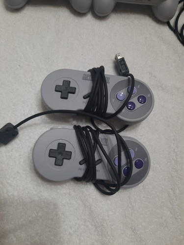 Super Nintendo Entertainment System Video Game Console & Controllers Pre-owned - Picture 4 of 7