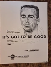 NASA Space Poster "It s Got to be Good" Walt Cunningham Original Small 10.5" x8"
