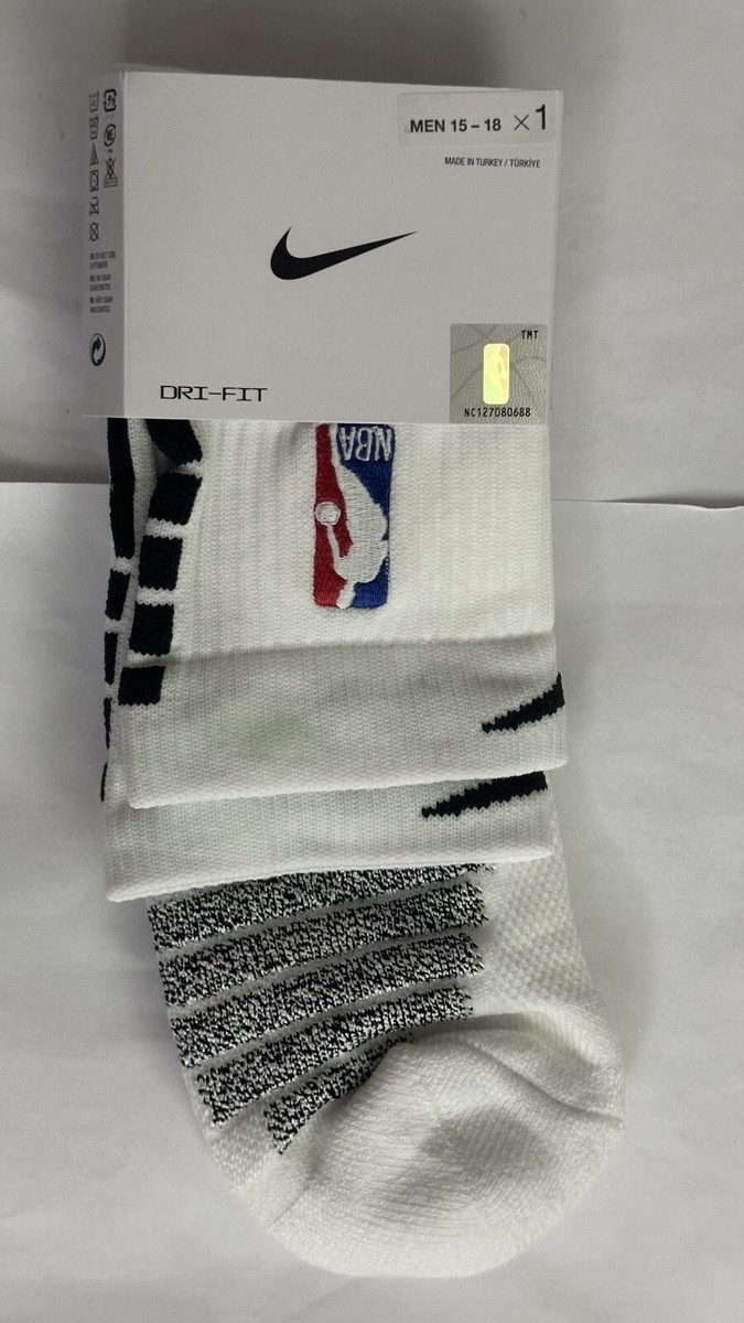 NIKE - ウォリアーズホワイトGrip PowerCrewソックスNBA選手支給品Lサイズ ウォリアーズホワイトPowerCrewソックスNike NBA選手支給品L