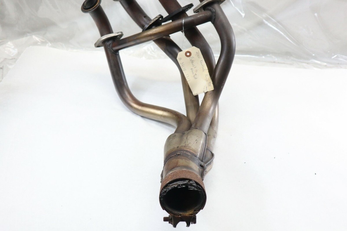 OEM Kawasaki Motorcycle Exhaust Header Pipe 2000 ZX9 Ninja