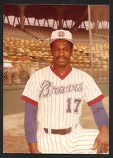 Eddie L. Miller ATLANTA BRAVES UNSIGNED 3-1/2 x 4-7/8 ORIGINAL SNAPSHOT PHOTO #1