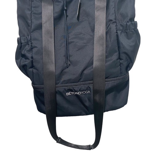 Beyond Yoga wandelbarer Sportbeutel Rucksack schwarz Neu mit Etikett 19 x 12 x 5,5 Zoll BEY-FA-042 - Bild 2 von 7